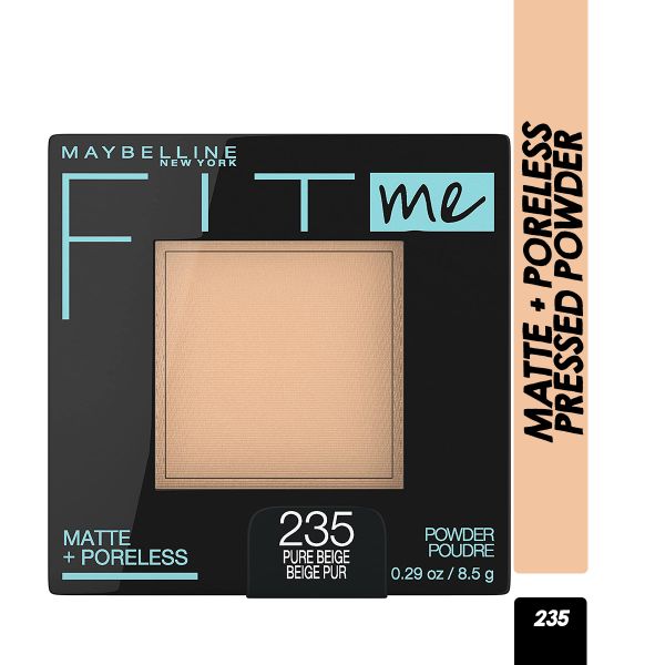 Maybelline New York Fit Me Matte Poreless Powder - 235 Pure Beige 8.5g PA7