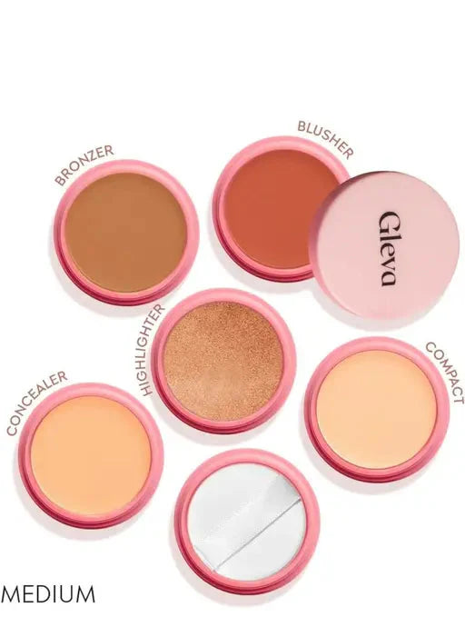 Makeup Stack 5-in-1, Smooth & Blendable, Travel-Friendly Kit AK(6JN)1