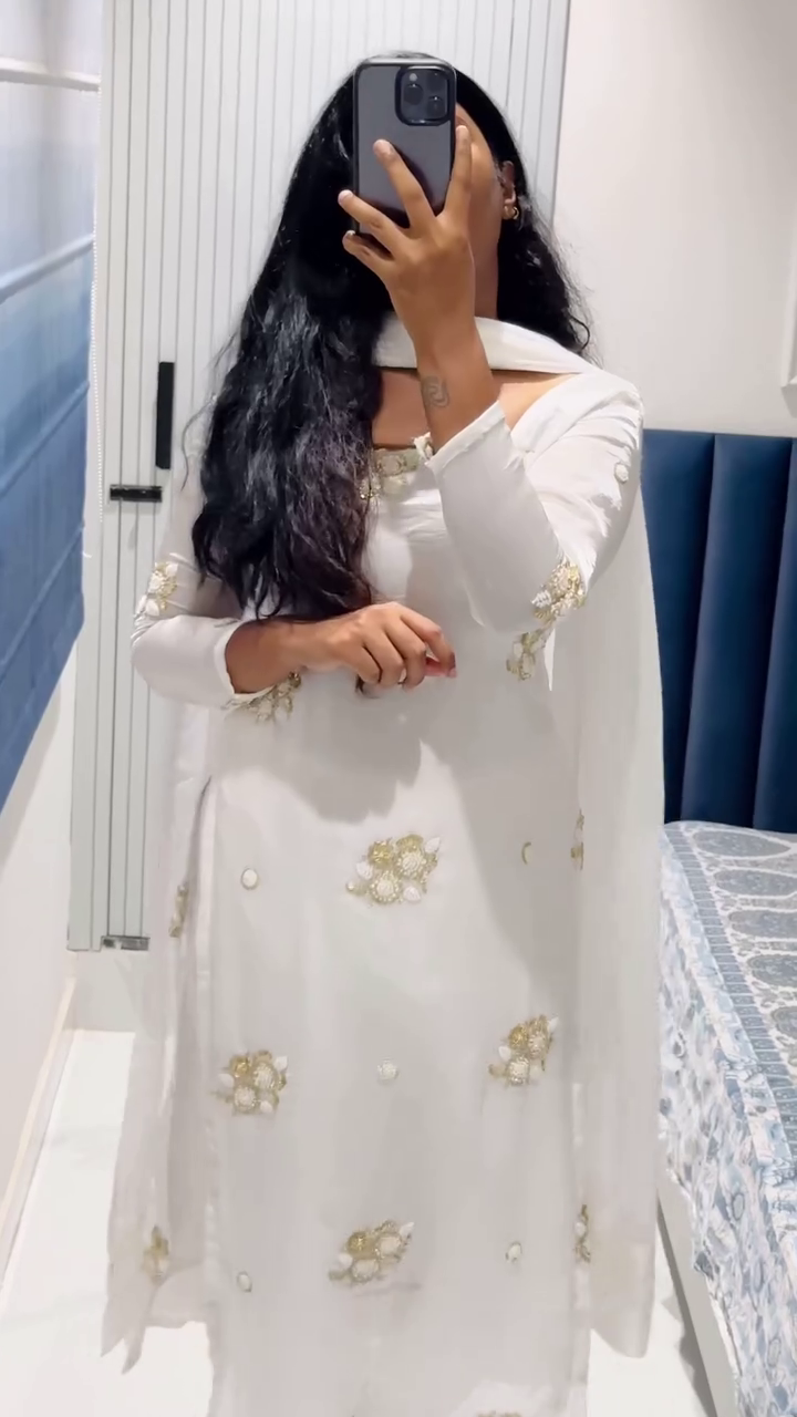 Festival Special Divine White Kurtis Just 90/- Rs. 2AG4