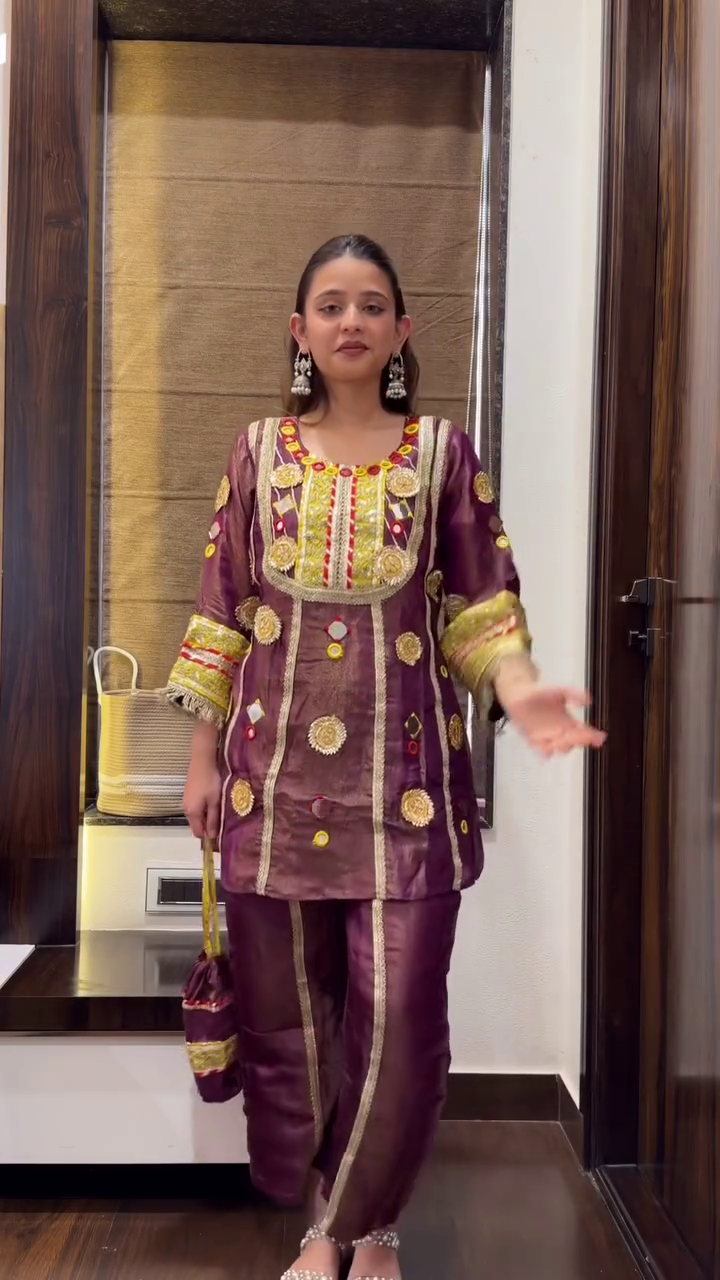 New Arrival Trendy Ethnic Patiyala Style Top & pent