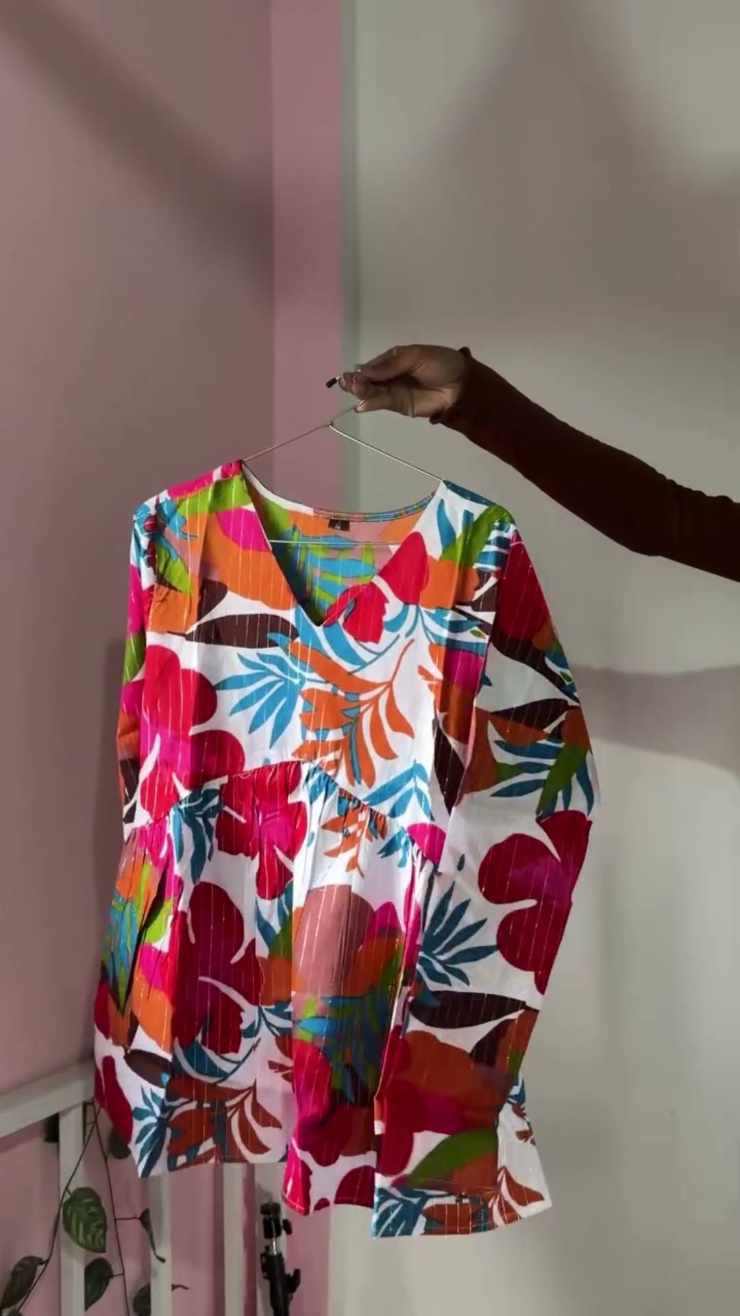 Light weight Rayon Short Top Designer