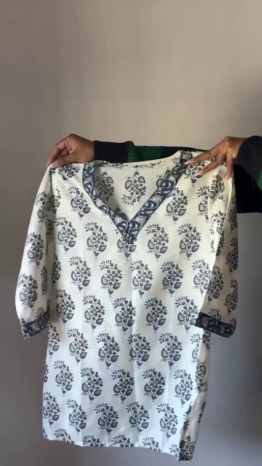 Light weight Rayon Short Top Designers