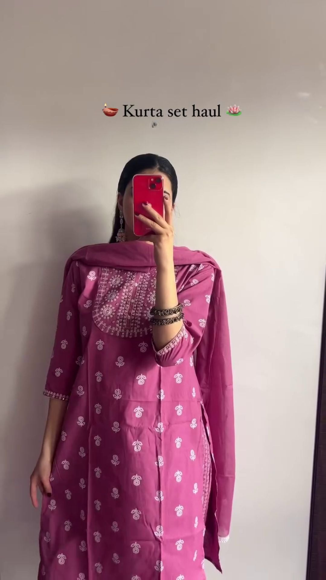New Arrival Georgette Pink Floral Dress