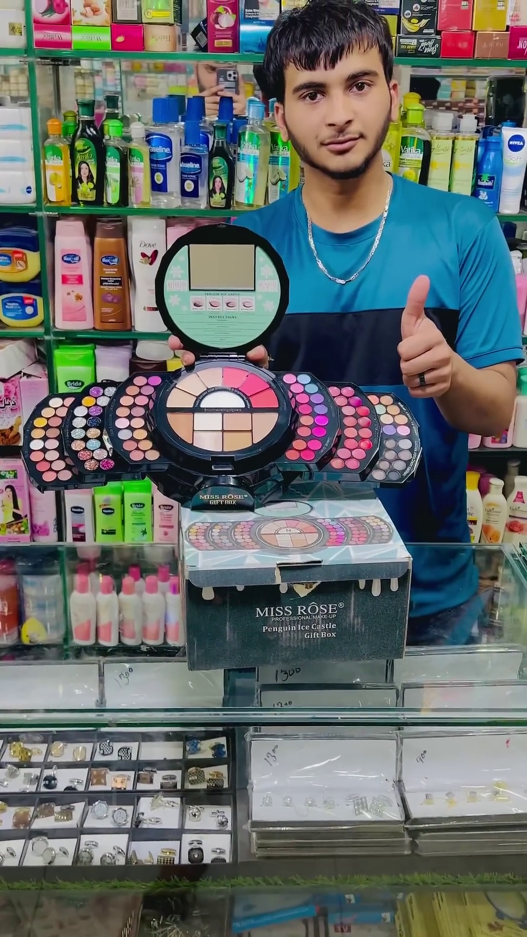Anytime Makeup Kit with Mirror and Beauty Portable Set ONLY 39/- (5AG3)