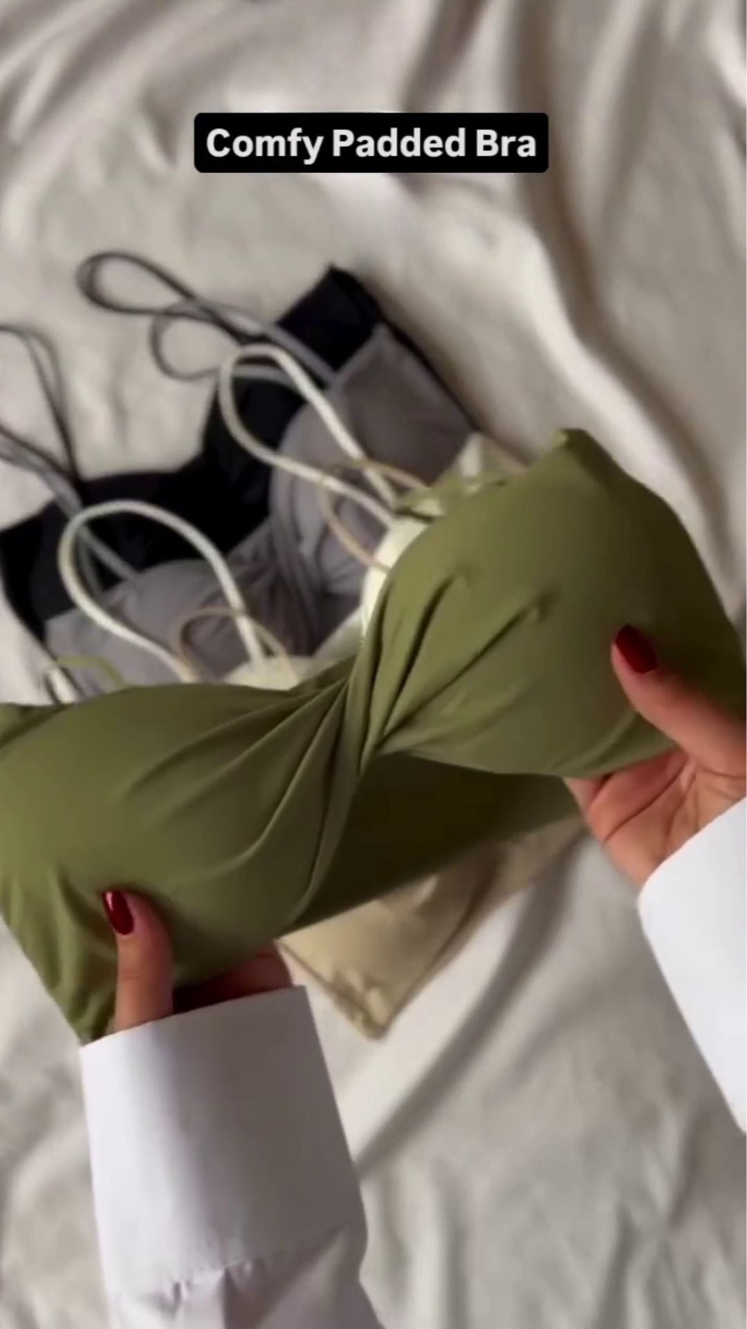 Comfy Padded Stylish Cotton Bra