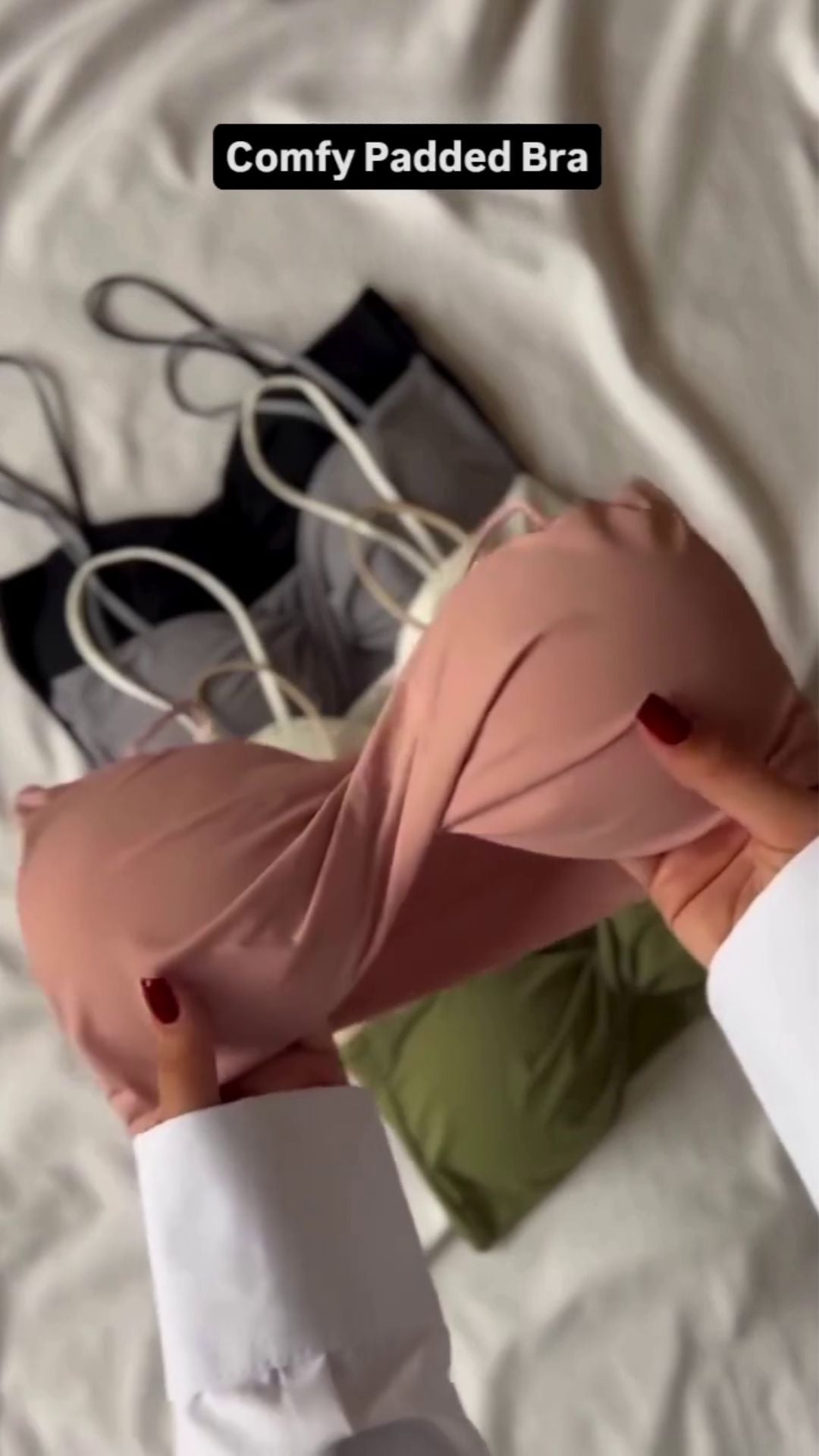 Comfy Padded Stylish Cotton Bra