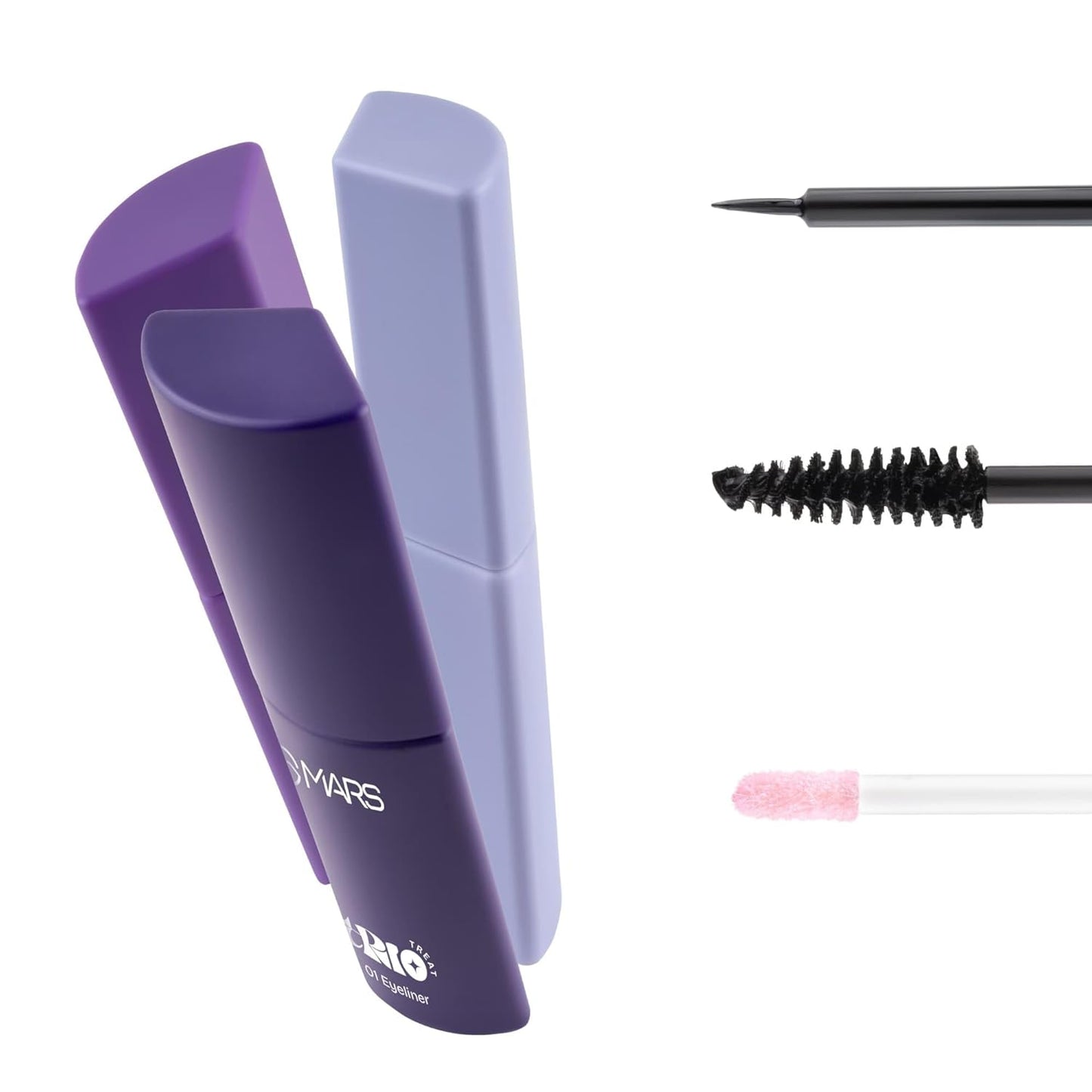 MARS TRIO Treat 3-IN-1 Eye Makeup Kit with Eyeliner AK2(5JN)