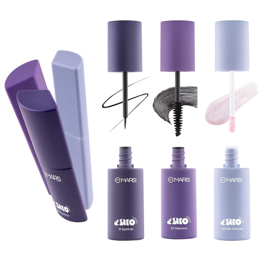 MARS TRIO Treat 3-IN-1 Eye Makeup Kit with Eyeliner AK2(5JN)