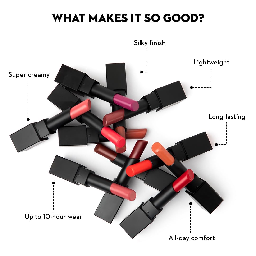 SUGAR Cosmetics Nothing Else Matter Longwear Lipstick  6JN(2)