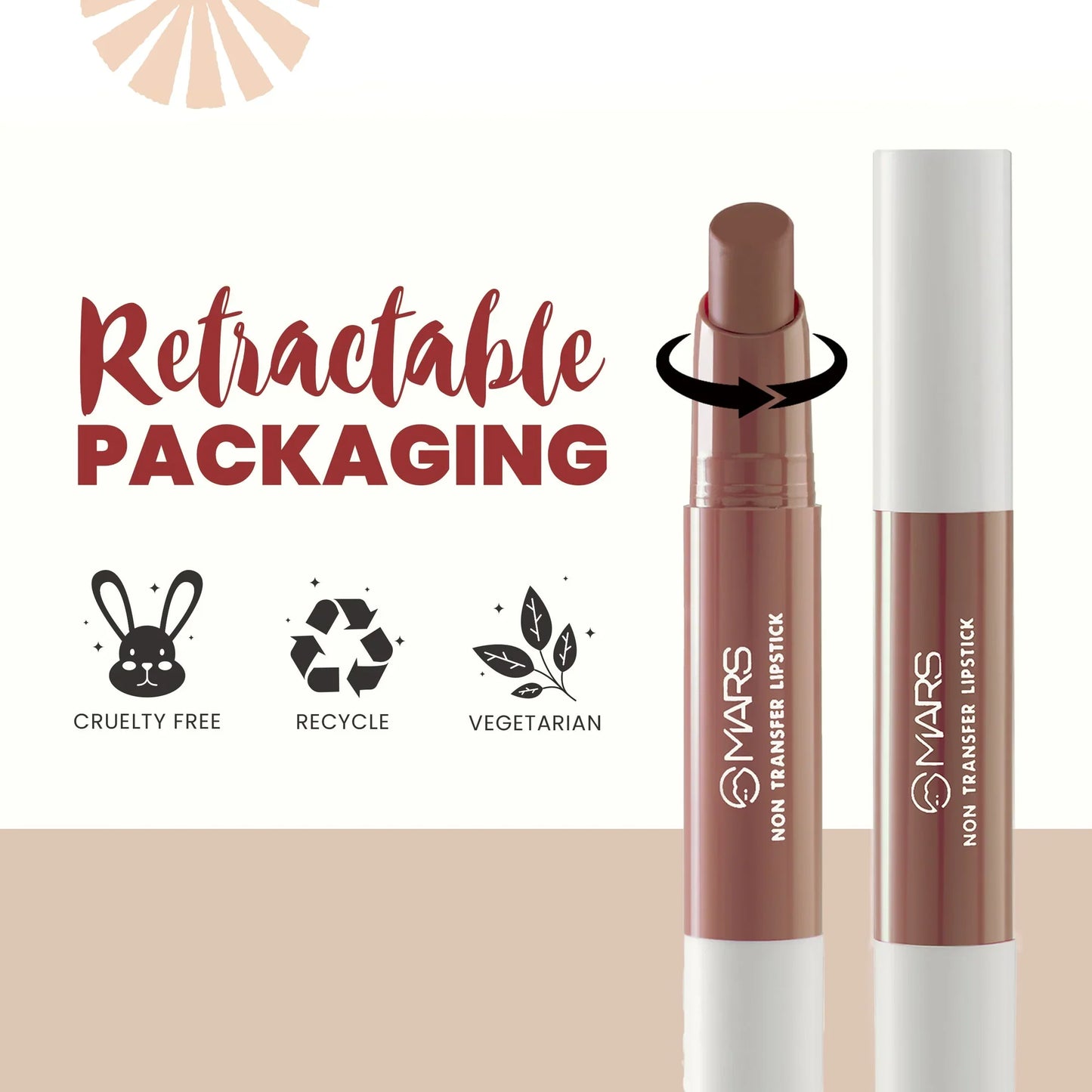 Prettiest Nude pink Shade Lipstick 7JN 2