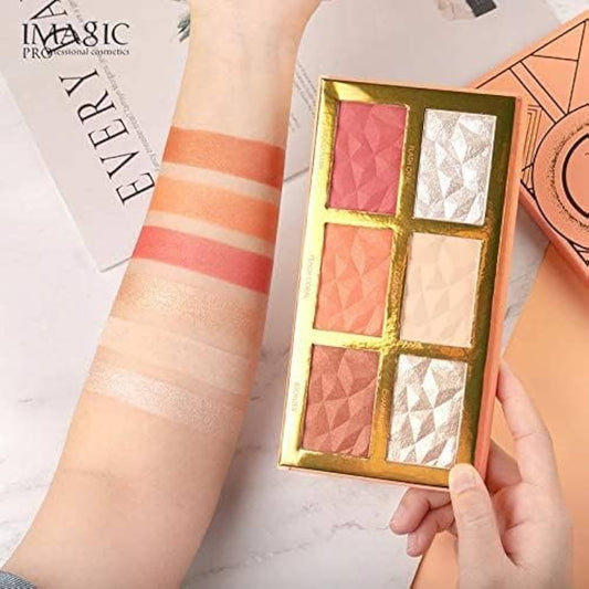 IMAGIC Highlight, Blush & Contour Palette 24g