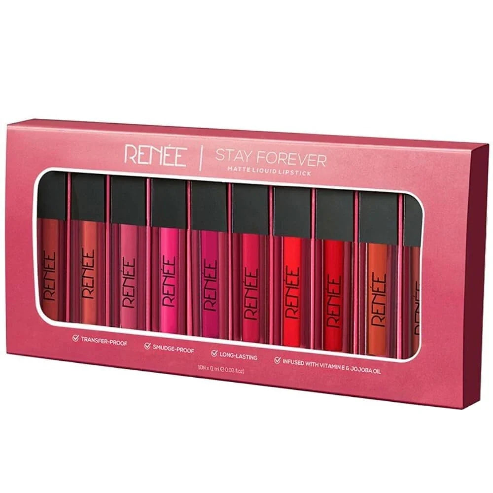 RENEE Stay Forever Matte Liquid Lipstick AK1(5JN)