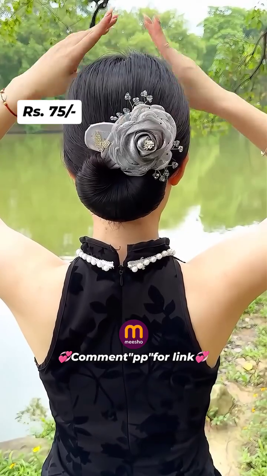 Set Of 6 Hair Clip, Dye Bowl & Apron