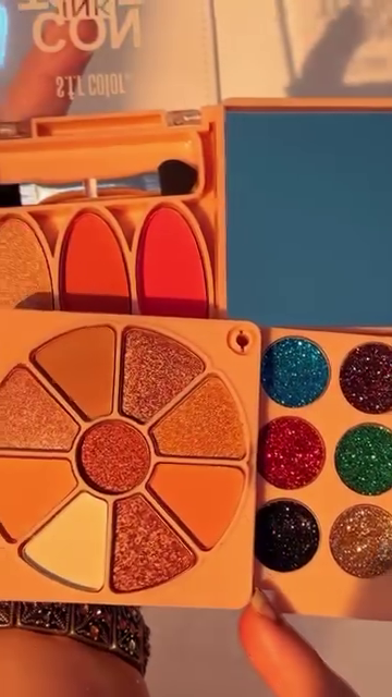 Pink Shimmer (SFR) Ultimate 10 Color Eyeshadow Palette AK6(17M)