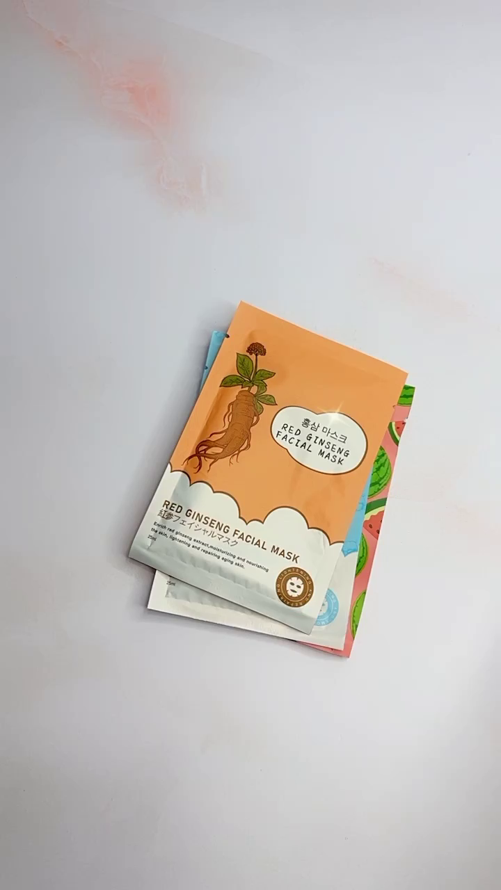 Cherry Honey Peach Lemon Deep Cleansing Face Mask Olive Aloe Facial Mask AK7(17M)