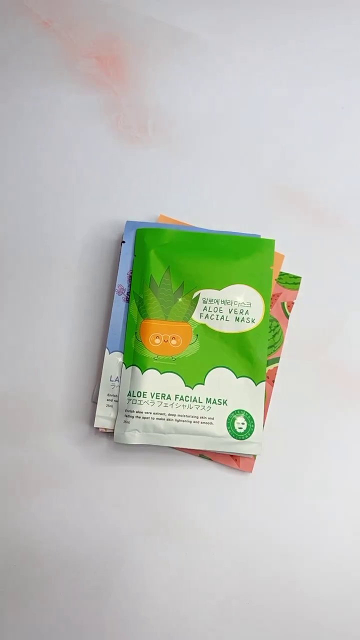 Cherry Honey Peach Lemon Deep Cleansing Face Mask Olive Aloe Facial Mask AK7(17M)