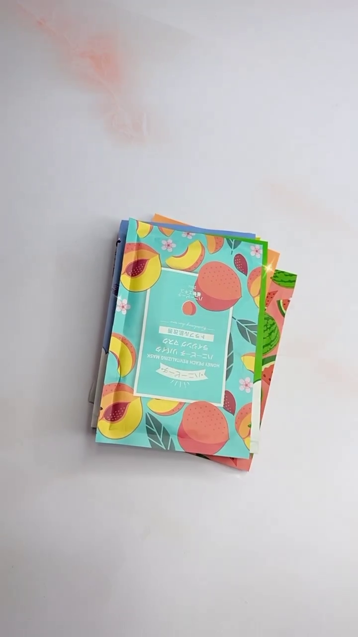 Cherry Honey Peach Lemon Deep Cleansing Face Mask Olive Aloe Facial Mask AK7(17M)