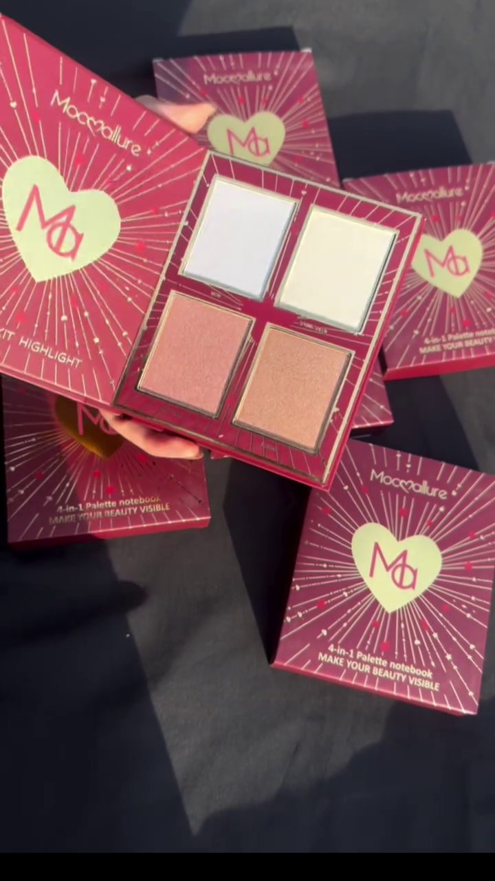 Professional 5 in 1 Makeup book, makeup palette_Mocmallure_Eyeshadow NK2(17M)