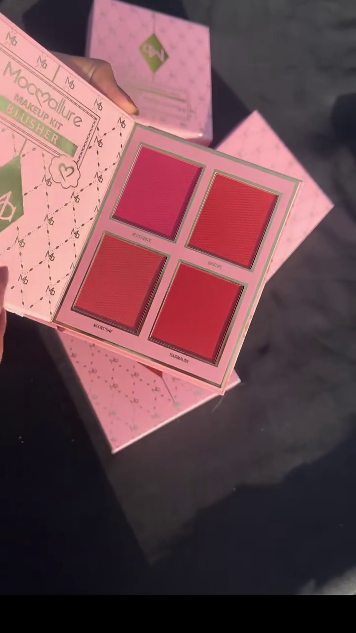 Mocullare 4 In 1 Makeup Book Palette With Eyeshadow,Blusher,Highlighter, Lipstick NK4(17M)