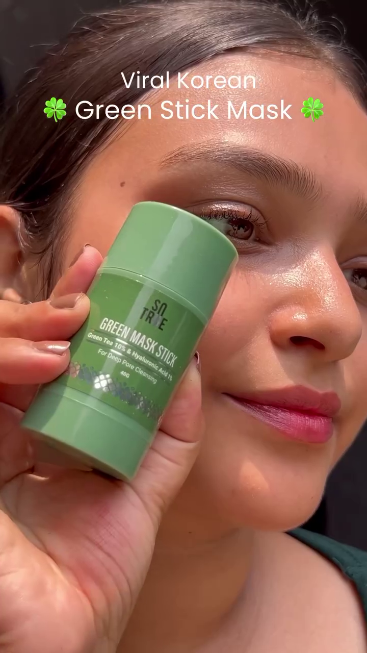 Offer Green Tea Mask Stick | Deep Cleansing Face Mask for Hydrated and Clear Skin AK2(24M)