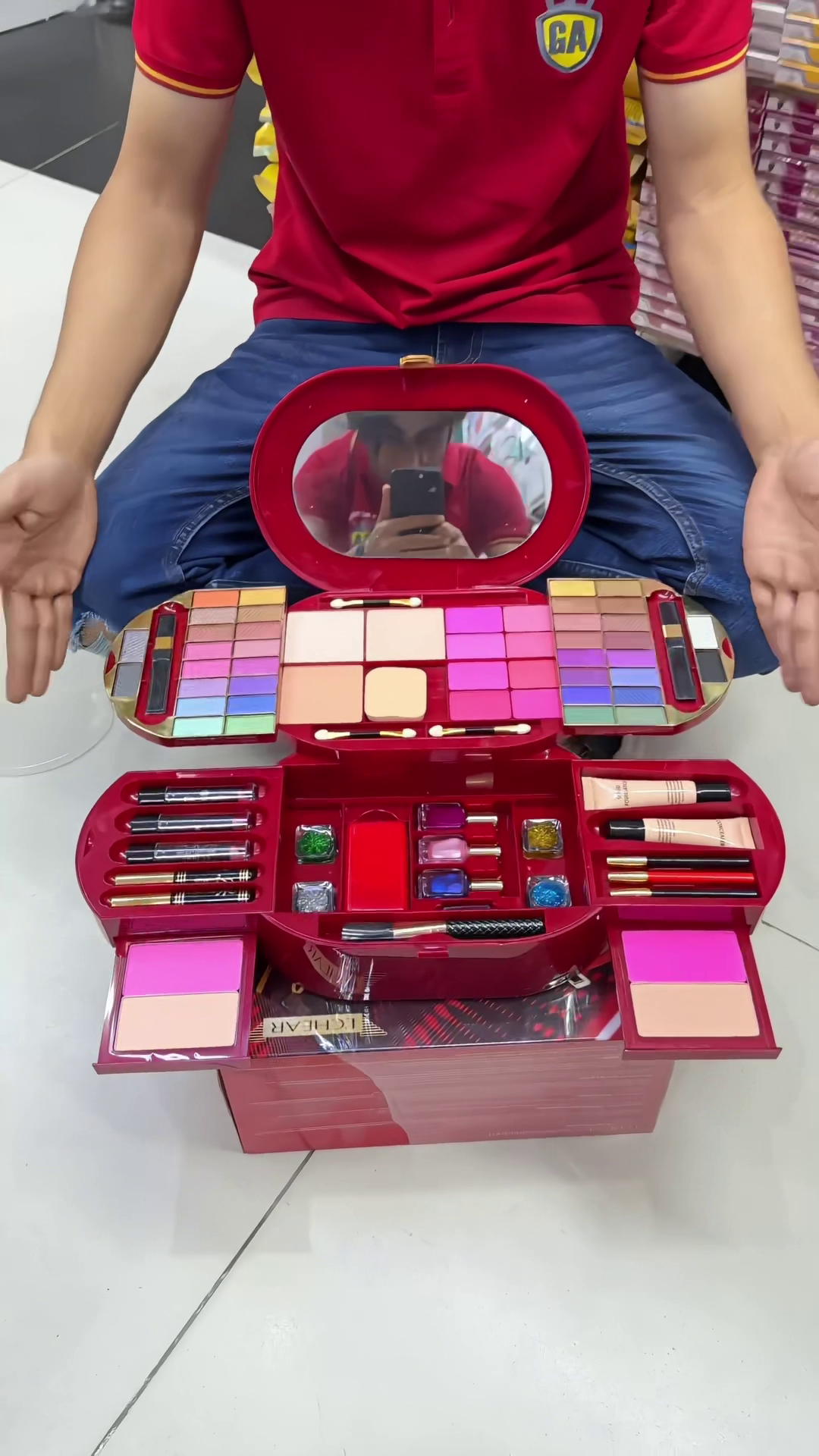 Trendy Tiny Makeup Kit with Mirror and Beauty Portable Set Online (13OCT1) 39 pg3