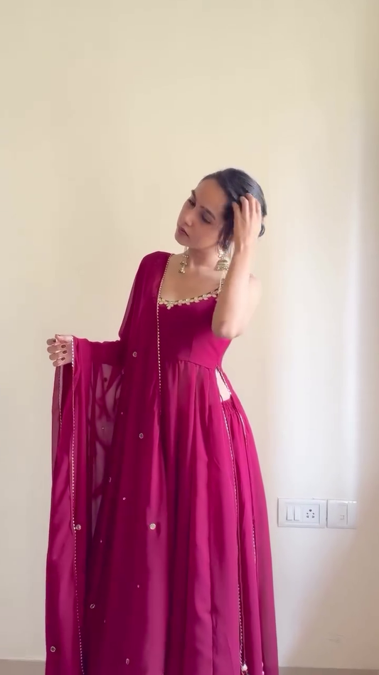 Light weight Sharara with Top