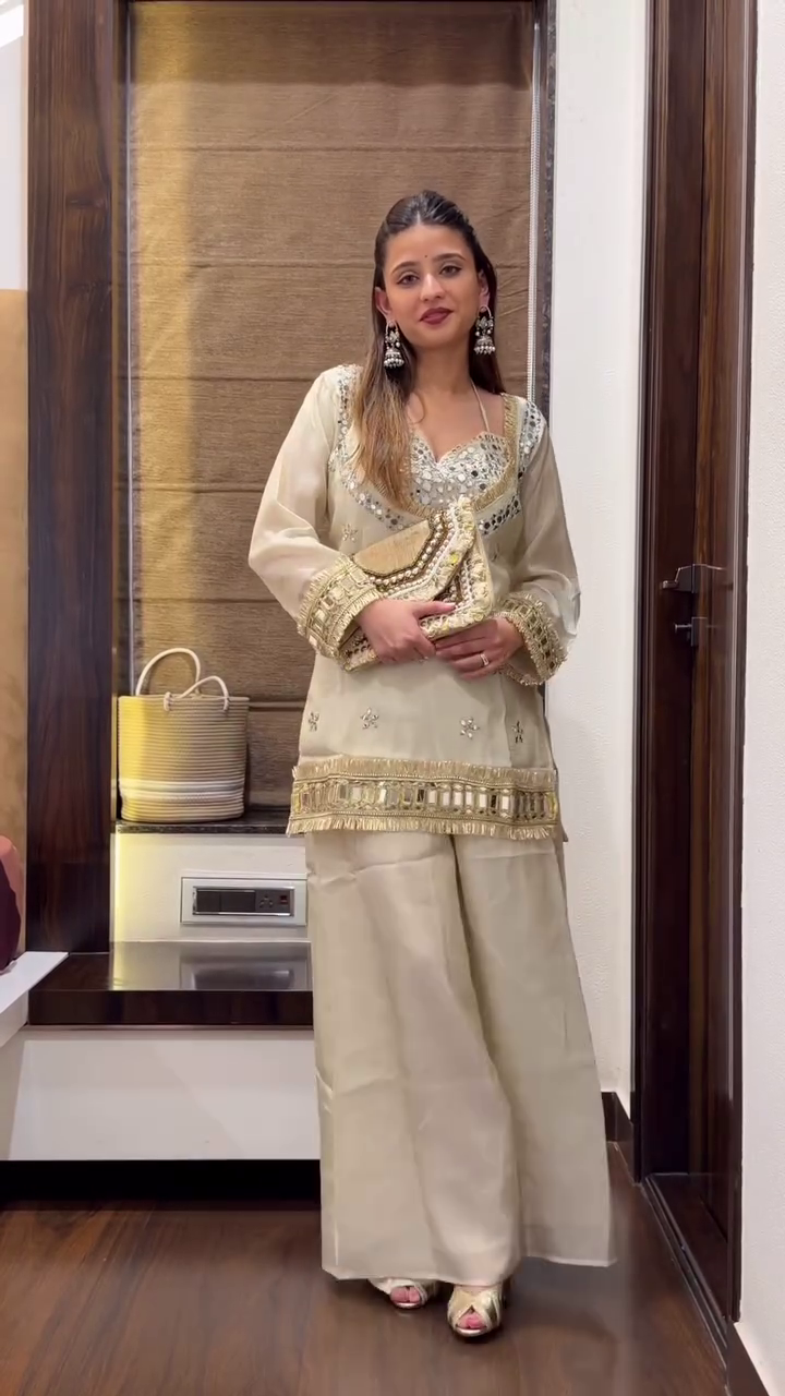 New Arrival Trendy Ethnic Patiyala Style Top & pent