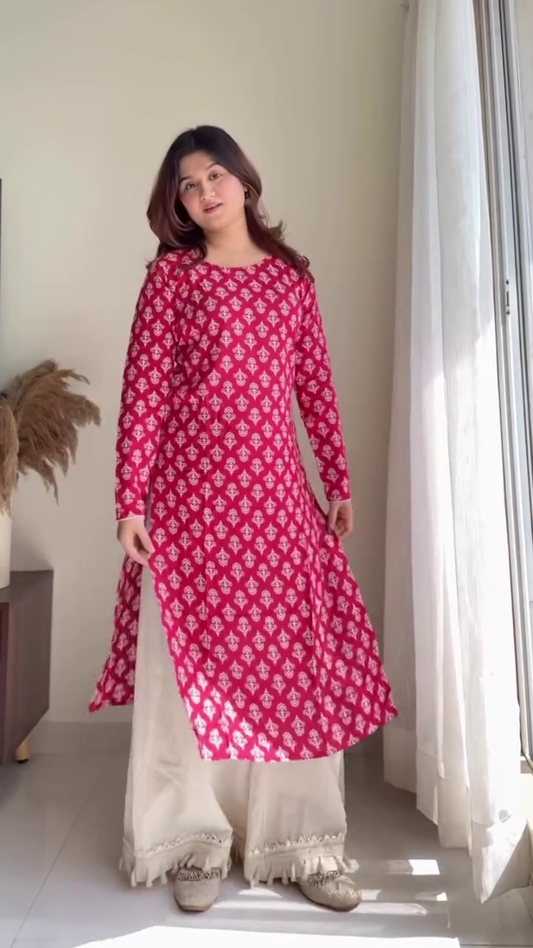 Daily Wear Kurti with 12 sets